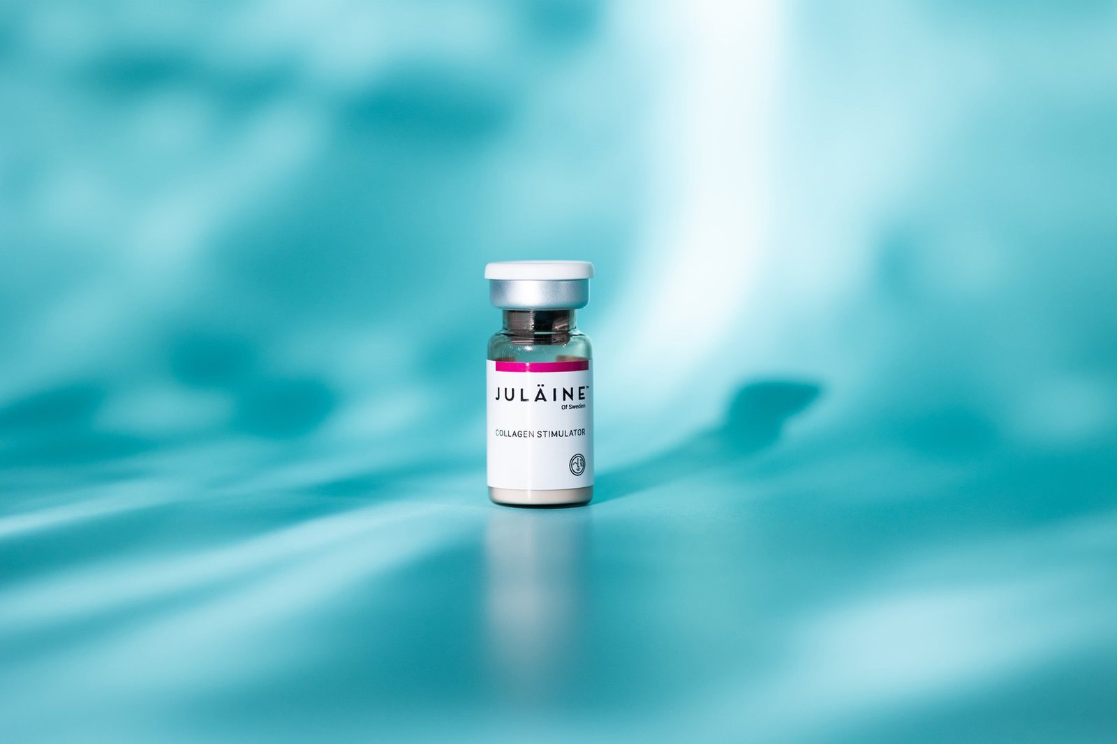 A small bottle of Julaine treatment.